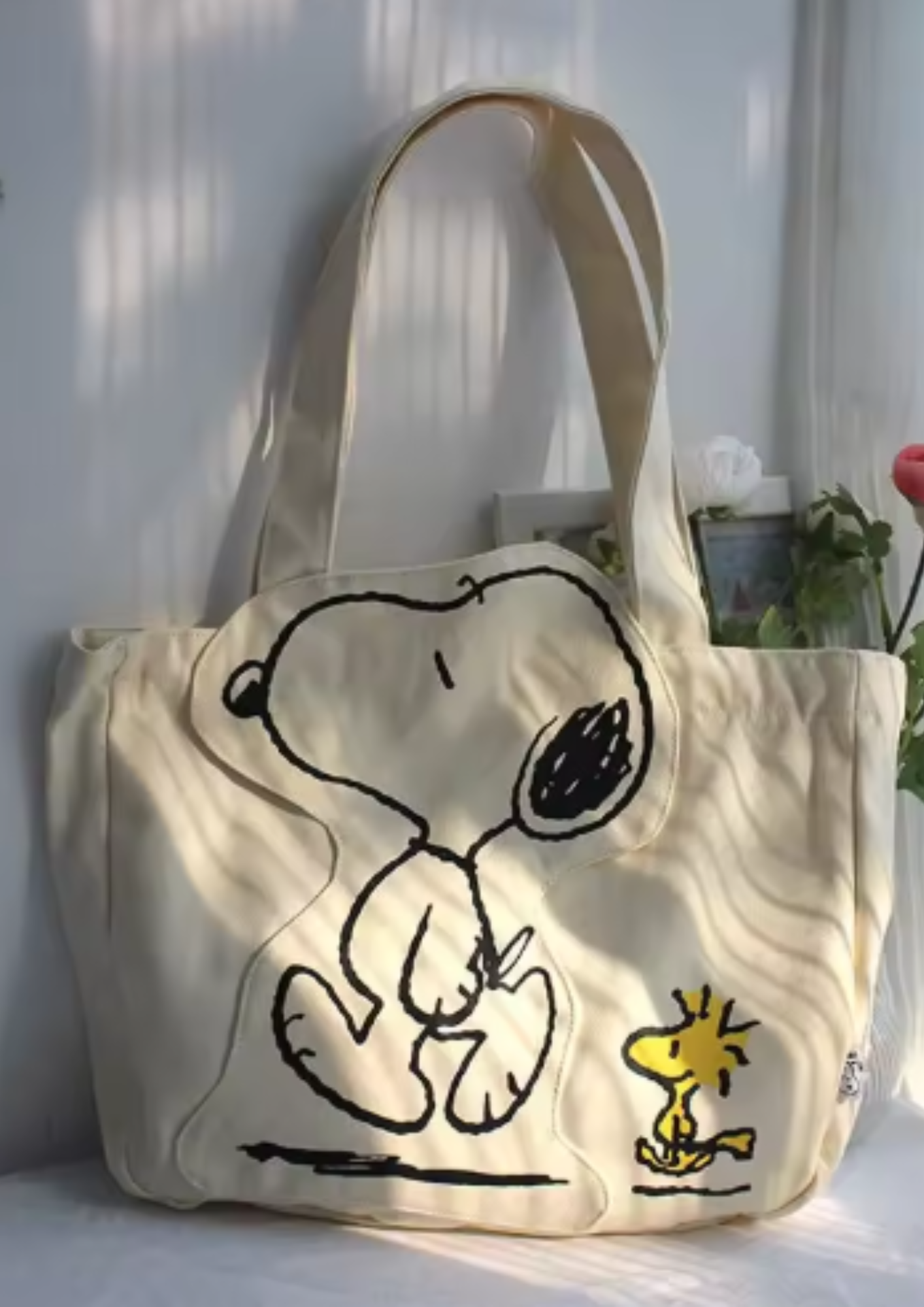 Bone Totebag Snoopy