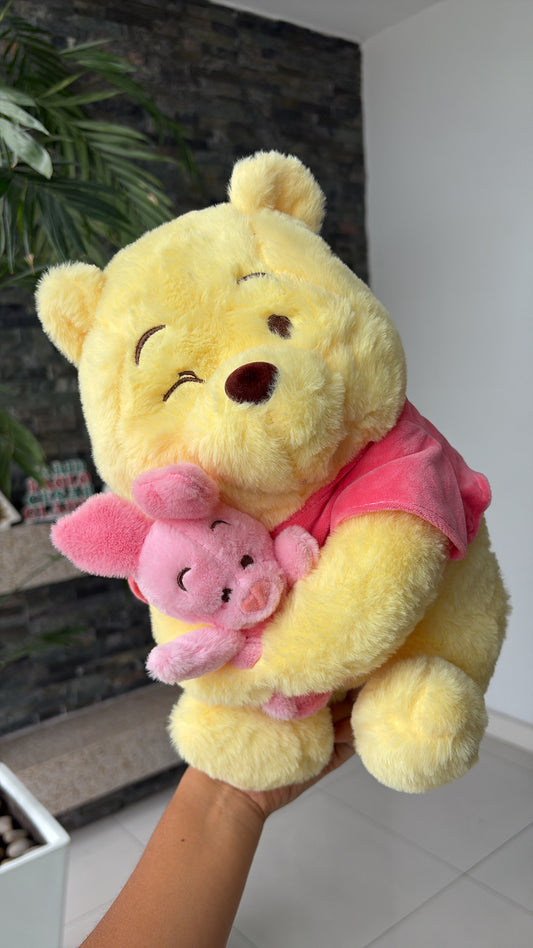 Peluche Winnie Pooh con Pigglet