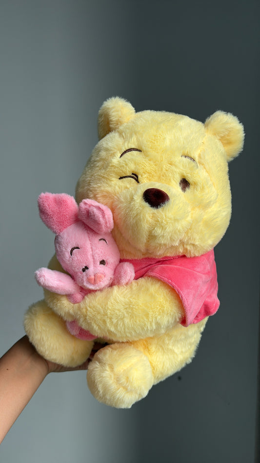 Peluche Winnie Pooh con Pigglet