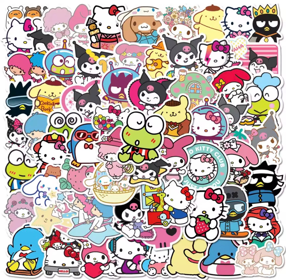 5 Stickers al azar de Sanrio